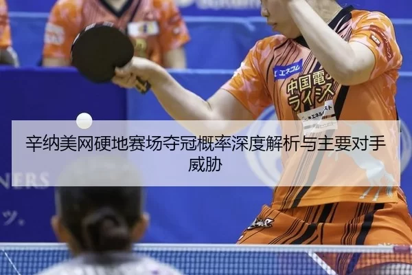 辛纳美网硬地赛场夺冠概率深度解析与主要对手威胁